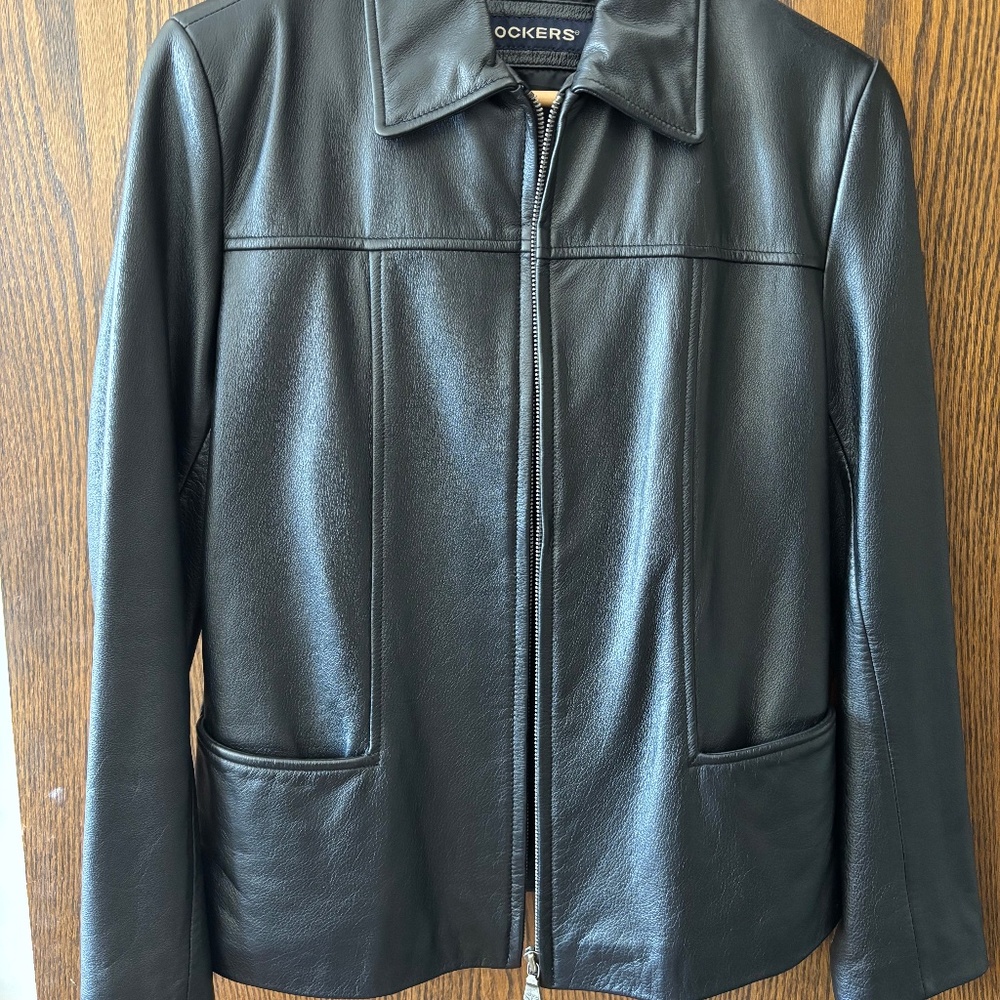 Docker’s leather jacket